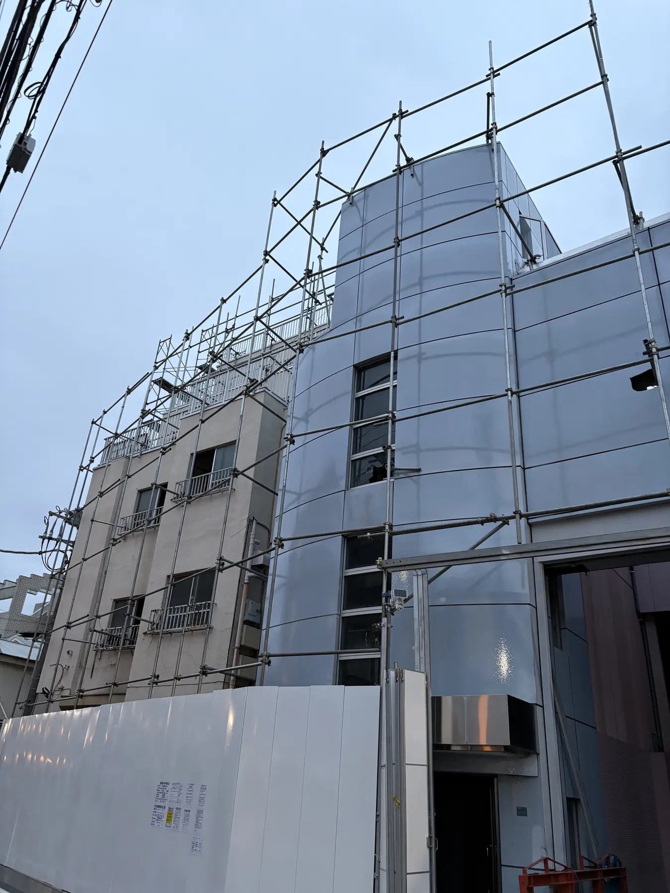 足場工事・鳶工事の施工実績 1